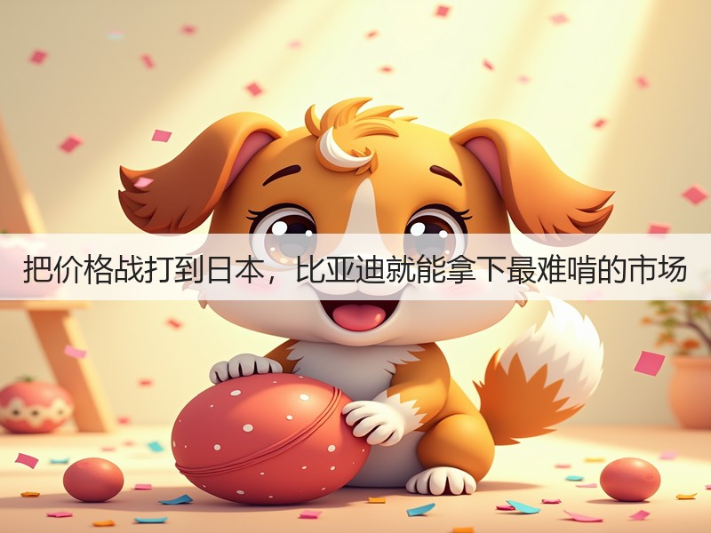 把价格战打到日本,比亚迪就能拿下最难啃的市场(图2) 把价格战打到日本,比亚迪就能拿下最难啃的市场(图2)