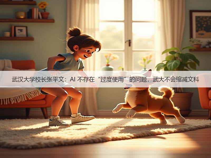 武汉大学校长张平文:AI 不存在“过度使用”的问题,武大不会缩减文科(图3) 武汉大学校长张平文:AI 不存在“过度使用”的问题,武大不会缩减文科(图3)