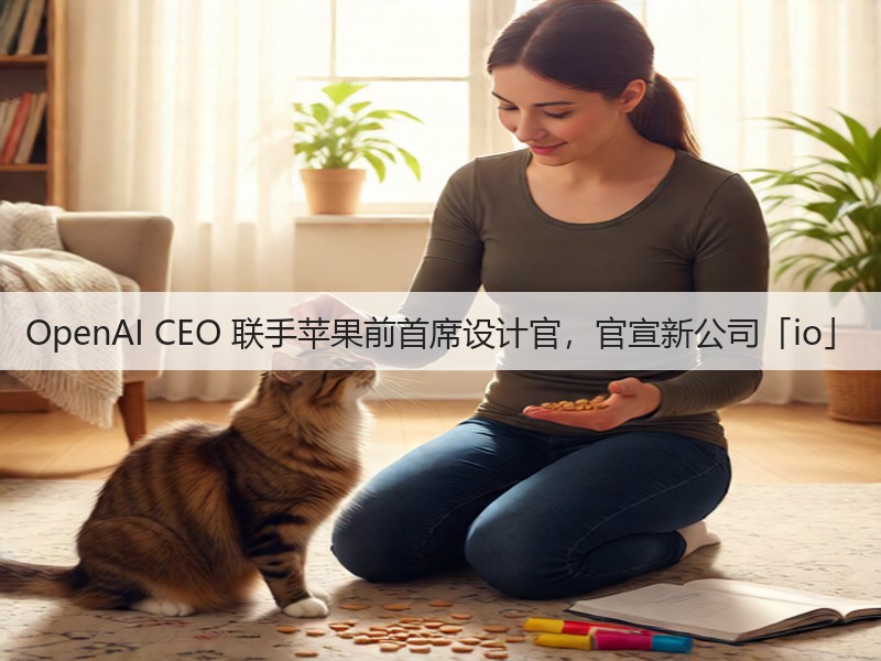 OpenAI CEO 联手苹果前首席设计官,官宣新公司「io」(图2) OpenAI CEO 联手苹果前首席设计官,官宣新公司「io」(图2)