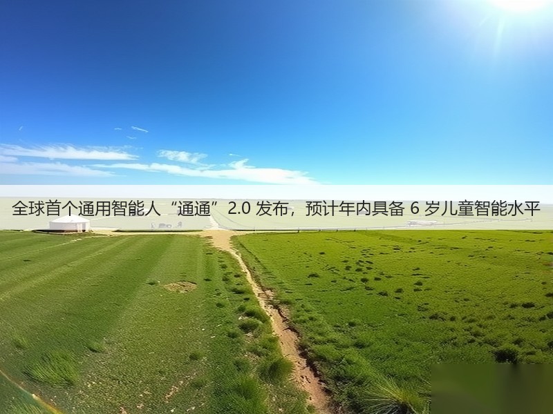 全球首个通用智能人“通通”2.0 发布,预计年内具备 6 岁儿童智能水平(图2) 全球首个通用智能人“通通”2.0 发布,预计年内具备 6 岁儿童智能水平(图2)