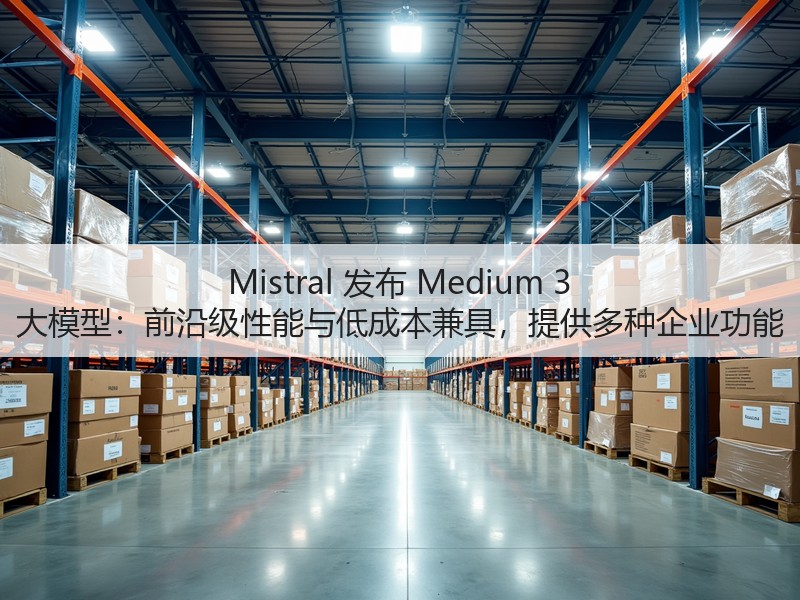 Mistral 发布 Medium 3 大模型:前沿级性能与低成本兼具,提供多种企业功能(图2) Mistral 发布 Medium 3 大模型:前沿级性能与低成本兼具,提供多种企业功能(图2)