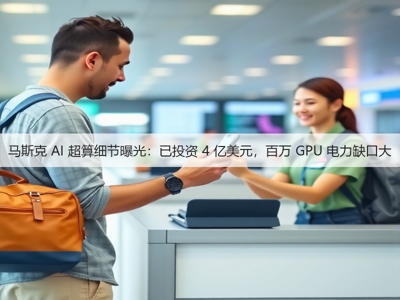 马斯克 AI 超算细节曝光：已投资 4 亿美元，百万 GPU 电力缺口大(图3)