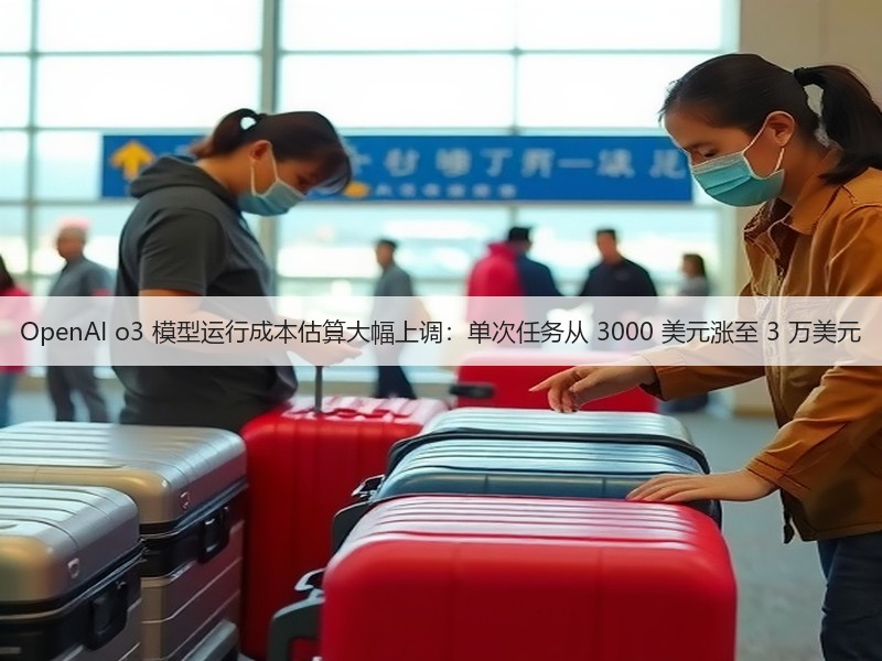 OpenAI o3 模型运行成本估算大幅上调：单次任务从 3000 美元涨至 3 万美元(图2)