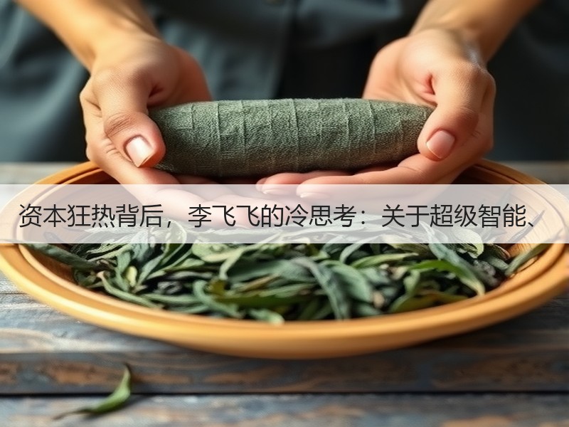 资本狂热背后，李飞飞的冷思考：关于超级智能、 - 辰飞雨幕帆 AI 科技