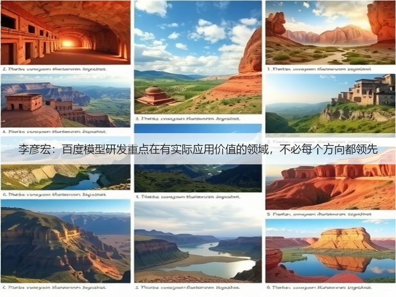李彦宏：百度模型研发重点在有实际应用价值的领域，不必每个方向都领先(图3)