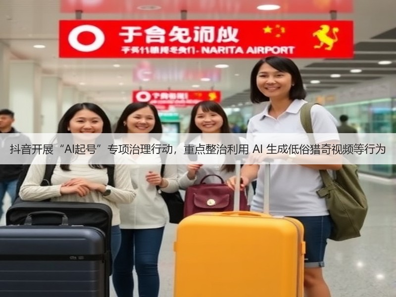 抖音开展“AI起号”专项治理行动,重点整治利用 AI 生成低俗猎奇视频等行为(图3) 抖音开展“AI起号”专项治理行动,重点整治利用 AI 生成低俗猎奇视频等行为(图3)