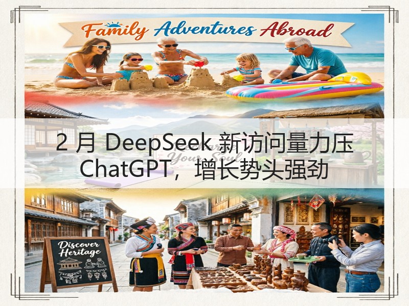 2 月 DeepSeek 新访问量力压 ChatGPT,增长势头强劲(图2) 2 月 DeepSeek 新访问量力压 ChatGPT,增长势头强劲(图2)