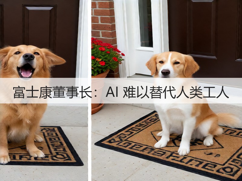 富士康董事长:AI 难以替代人类工人(图2) 富士康董事长:AI 难以替代人类工人(图2)