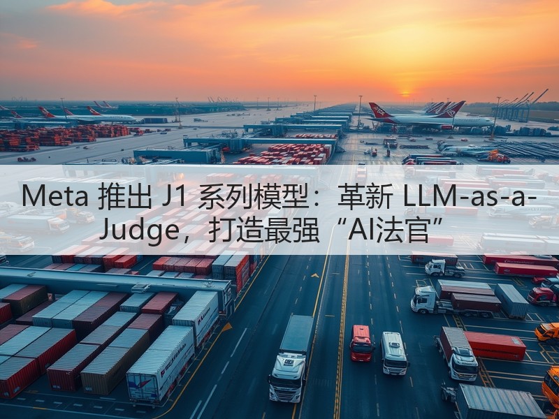 Meta 推出 J1 系列模型：革新 LLM-as-a-Judge，打造最强“AI法官”(图3)