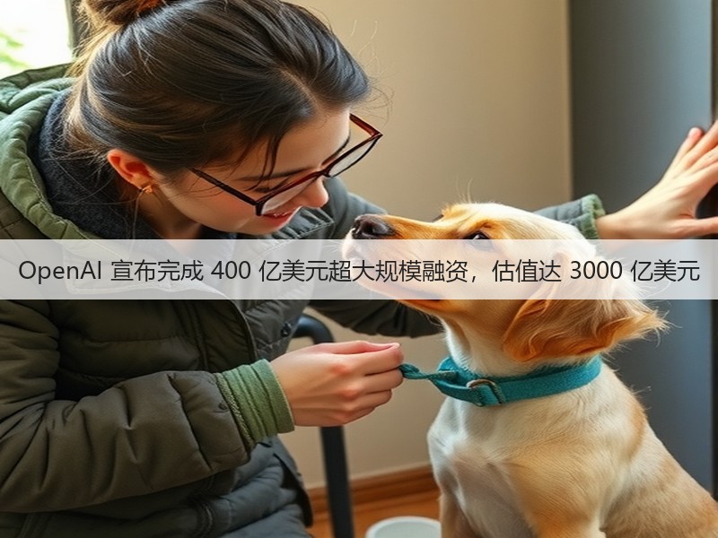 OpenAI 宣布完成 400 亿美元超大规模融资，估值达 3000 亿美元(图2)