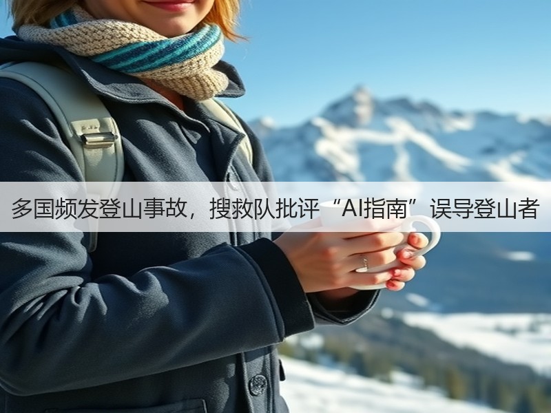 多国频发登山事故,搜救队批评“AI指南”误导登山者(图3) 多国频发登山事故,搜救队批评“AI指南”误导登山者(图3)