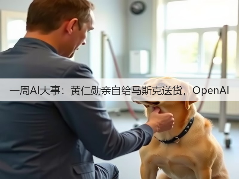 一周AI大事:黄仁勋亲自给马斯克送货,OpenAI(图1) 一周AI大事:黄仁勋亲自给马斯克送货,OpenAI(图1)