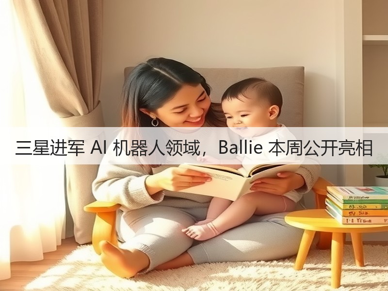 三星进军 AI 机器人领域，Ballie 本周公开亮相(图2)